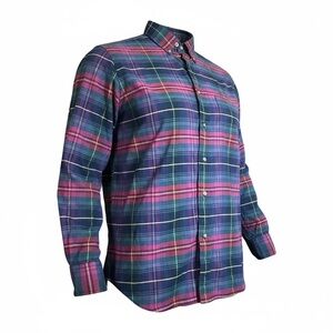 Ralph Lauren Men's Plaid Shirt - multi color size large